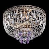 Люстра Венеция Астра №3 фиолетовая в Магнитогорске