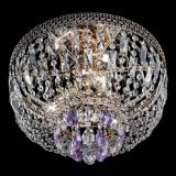 Люстра Венеция Астра №3 фиолетовая в Магнитогорске