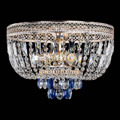 Люстра Венеция Астра №3 синяя в Магнитогорске Гусь Хрустальный