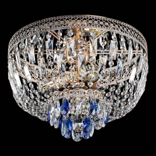 Люстра Венеция Астра №3 синяя в Магнитогорске Гусь Хрустальный