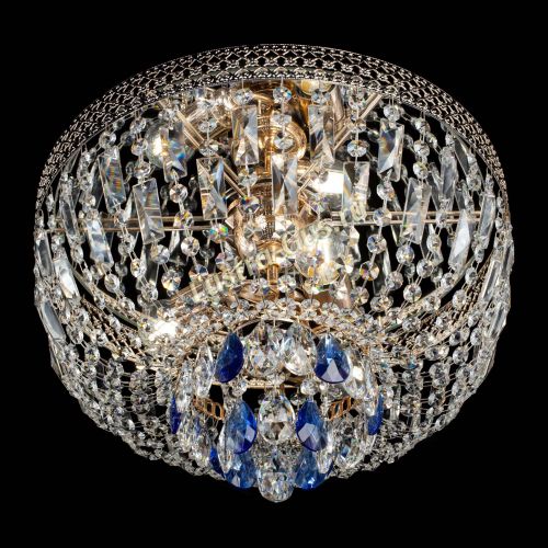 Люстра Венеция Астра №3 синяя в Магнитогорске Гусь Хрустальный