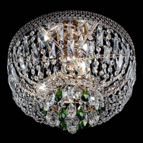 Люстра Венеция Астра №3 зеленая в Магнитогорске Гусь Хрустальный