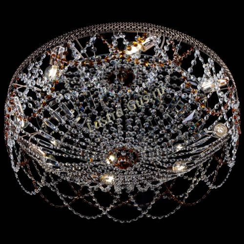 Люстра Венеция Ажур чайная в Магнитогорске Гусь Хрустальный