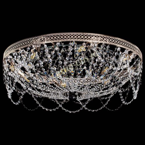 Люстра Венеция Ажур черная в Магнитогорске Гусь Хрустальный