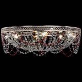 Люстра Венеция Ажур красная в Магнитогорске