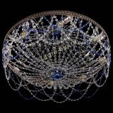 Люстра Венеция Ажур синяя в Магнитогорске