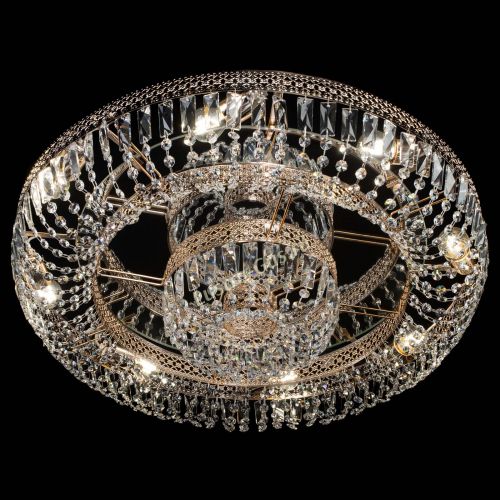 Люстра Венеция двойное кольцо №8 в Магнитогорске Гусь Хрустальный