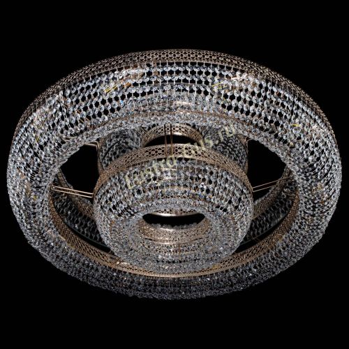 Люстра Венеция двойное кольцо №10 в Магнитогорске Гусь Хрустальный