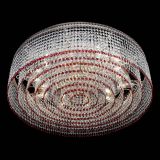 Люстра Венеция Капель №10 оптикон красная в Магнитогорске