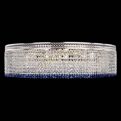 Люстра Венеция Капель №10 оптикон синяя в Магнитогорске Гусь Хрустальный