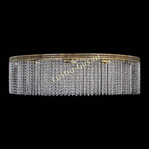 Люстра Венеция капель №12 под бронзу в Магнитогорске Гусь Хрустальный