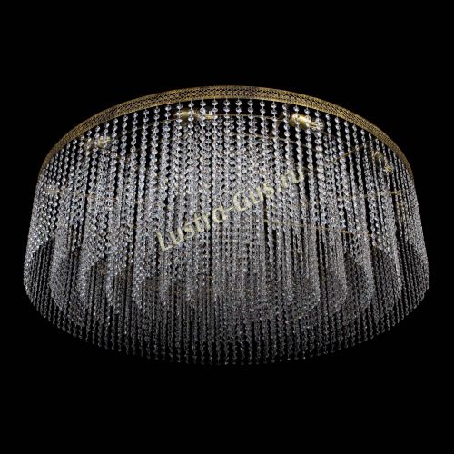 Люстра Венеция капель №12 под бронзу в Магнитогорске Гусь Хрустальный