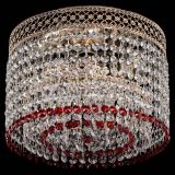 Люстра Венеция Капель №2 красная в Магнитогорске