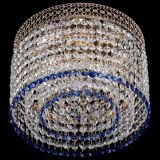 Люстра Венеция Капель №2 синяя в Магнитогорске Люстра Венеция Капель №2 синяя в Магнитогорске