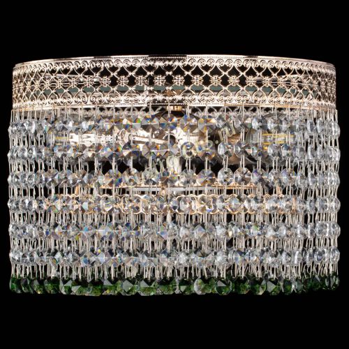 Люстра Венеция Капель №2 зеленая в Магнитогорске Гусь Хрустальный