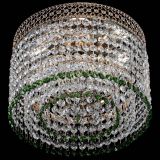 Люстра Венеция Капель №2 зеленая в Магнитогорске