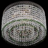 Люстра Венеция Капель №3 зеленая в Магнитогорске