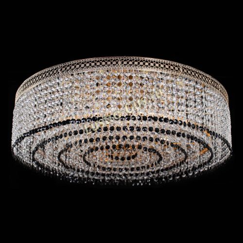 Люстра Венеция Капель №8 оптикон черная в Магнитогорске Гусь Хрустальный