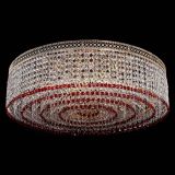 Люстра Венеция Капель №8 оптикон красная в Магнитогорске