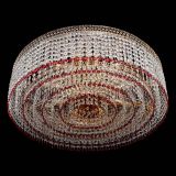 Люстра Венеция Капель №8 оптикон красная в Магнитогорске