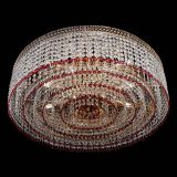 Люстра Венеция Капель №8 оптикон красная в Магнитогорске