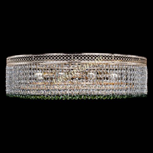 Люстра Венеция Капель №8 оптикон зеленая в Магнитогорске Гусь Хрустальный