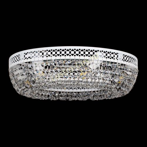 Люстра Венеция Кольцо №6 белая в Магнитогорске Гусь Хрустальный