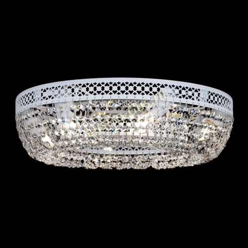 Люстра Венеция Кольцо №6 белая в Магнитогорске Гусь Хрустальный