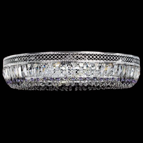 Люстра Венеция Кольцо №8 пластинка фиолетовая в Магнитогорске Гусь Хрустальный