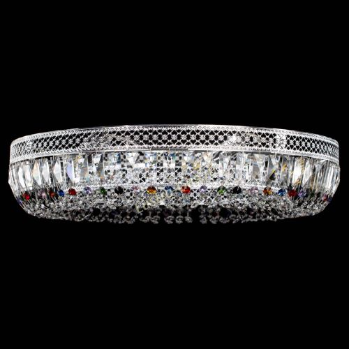 Люстра Венеция Кольцо №8 пластинка разноцветная в Магнитогорске Гусь Хрустальный