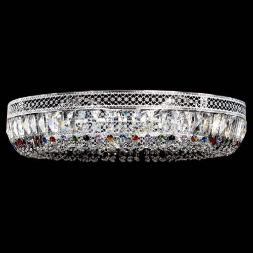 Люстра Венеция Кольцо №8 пластинка разноцветная в Магнитогорске Гусь Хрустальный