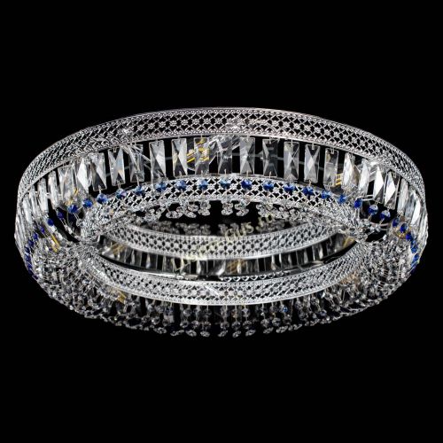 Люстра Венеция Кольцо №8 пластинка синяя в Магнитогорске Люстра Венеция Кольцо №8 пластинка синяя в Магнитогорске