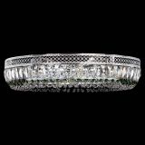 Люстра Венеция Кольцо №8 пластинка зеленая в Магнитогорске