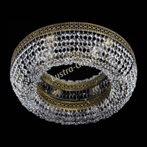 Люстра Венеция Кольцо №6 под бронзу в Магнитогорске Гусь Хрустальный