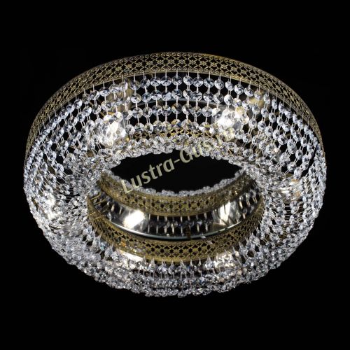 Люстра Венеция Кольцо №6 под бронзу в Магнитогорске Гусь Хрустальный