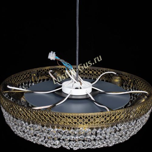 Люстра Венеция Кольцо №6 под бронзу в Магнитогорске Гусь Хрустальный