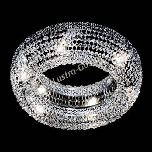 Люстра Венеция Кольцо 500 мм в Магнитогорске Гусь Хрустальный