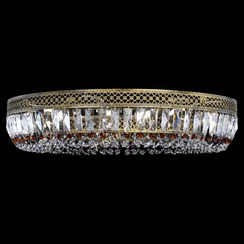 Люстра Венеция Кольцо №8 пластинка под бронзу Чайная в Магнитогорске Гусь Хрустальный