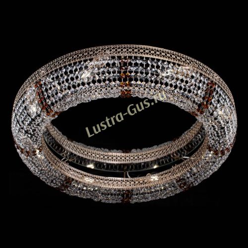 Люстра Венеция Кольцо №8 чайная в Магнитогорске Гусь Хрустальный