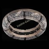 Люстра Венеция Кольцо №8 черная в Магнитогорске