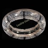 Люстра Венеция Кольцо №8 черная в Магнитогорске