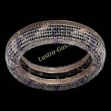 Люстра Венеция Кольцо №8 фиолетовая в Магнитогорске