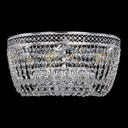 Люстра Венеция Кольцо конус 400 мм в Магнитогорске Гусь Хрустальный