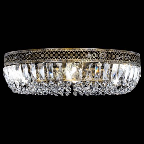 Люстра Венеция Кольцо пластинка под бронзу в Магнитогорске Гусь Хрустальный