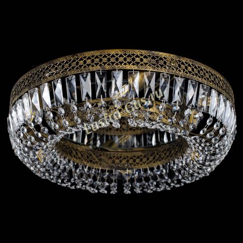 Люстра Венеция Кольцо пластинка под бронзу в Магнитогорске Гусь Хрустальный