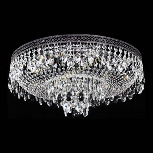 Люстра Венеция Кольцо Черная №8 черная в Магнитогорске Гусь Хрустальный