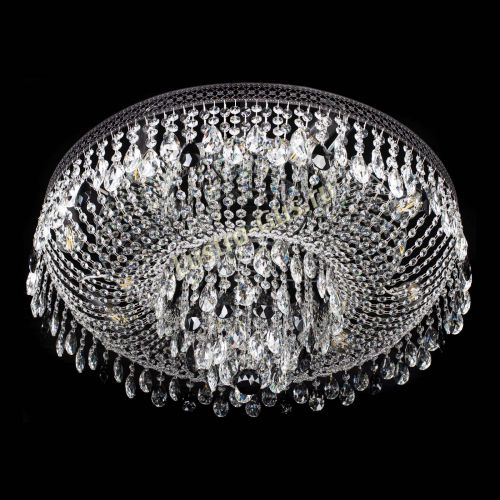 Люстра Венеция Кольцо Черная №8 черная в Магнитогорске Гусь Хрустальный