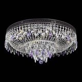 Люстра Венеция Кольцо Черная №8 фиолетовая в Магнитогорске Люстра Венеция Кольцо Черная №8 фиолетовая в Магнитогорске