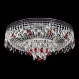 Люстра Венеция Кольцо Черная №8 красная в Магнитогорске Люстра Венеция Кольцо Черная №8 красная в Магнитогорске