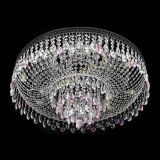 Люстра Венеция Кольцо Черная №8 розовая в Магнитогорске Люстра Венеция Кольцо Черная №8 розовая в Магнитогорске